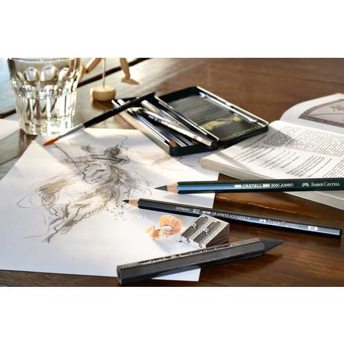 FABER CASTELL PITT Graphite Set Medium Im Metalletui Online Kaufen